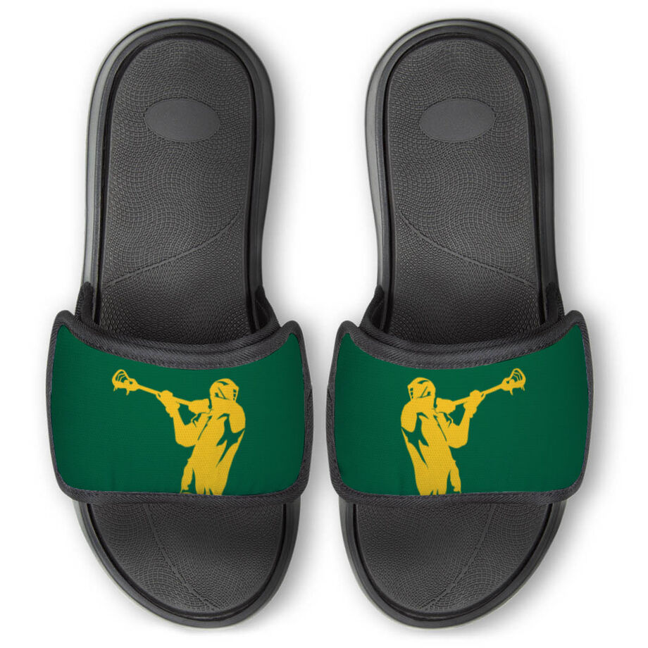 Guys Lacrosse Repwell&reg; Slide Sandals - Lax Jumpshot