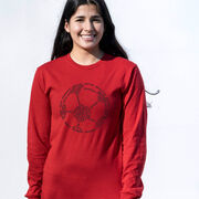 Soccer Tshirt Long Sleeve - Soccer Words