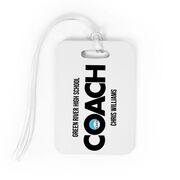 Swimming Bag/Luggage Tag - Personalized Coach