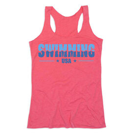 Swimming Women's Everyday Tank Top - Swimming USA