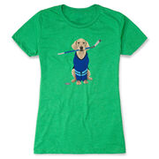Hockey Women's Everyday Tee - Puck The Hockey Dog