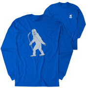 Hockey Tshirt Long Sleeve - Yeti (Back Design)
