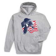 Hockey Hooded Sweatshirt - Hockey Eagle