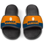 Basketball Repwell&reg; Slide Sandals - Team Name Colorblock