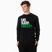 Soccer Tshirt Long Sleeve - Eat. Sleep. Soccer