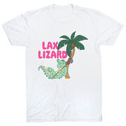 Guys Lacrosse Short Sleeve T-Shirt - Lax Lizard