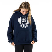 Pickleball Hooded Sweatshirt - I'd Rather Be Playing Pickleball