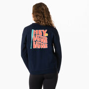 Softball Crewneck Sweatshirt - Hey Batter Batter (Back Design)