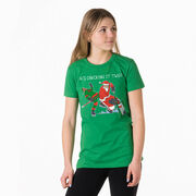 Hockey Women's Everyday Tee - He's Checking It Twice