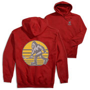 Hockey Hooded Sweatshirt - BigSkate (Back Design)