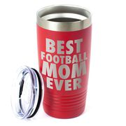 Football 20 oz. Double Insulated Tumbler - Best Mom Ever