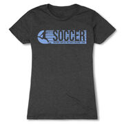 Soccer Women's Everyday Tee - 100% Of The Shots