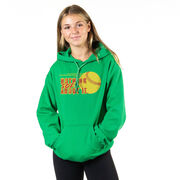 Softball Hooded Sweatshirt - Nothing Soft About It