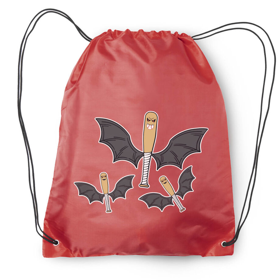 Baseball Drawstring Backpack - It's Bats 