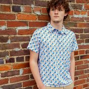 Baseball Short Sleeve Polo - Past Time