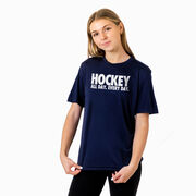 Hockey Short Sleeve Performance Tee - All Day Every Day