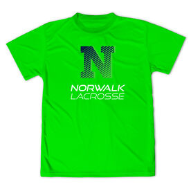 Lacrosse Short Sleeve Velocitee Performance Shirt - Norwalk - Green