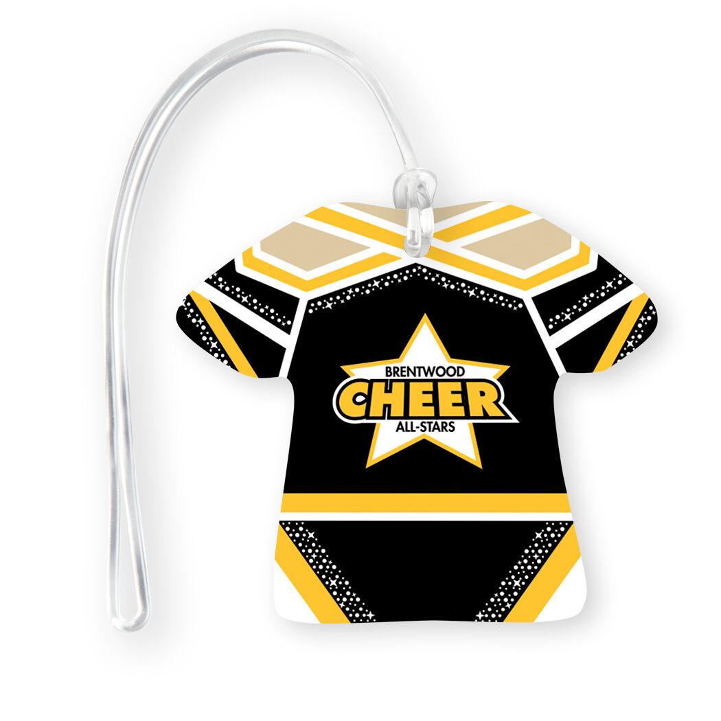 Personalized Cheerleader Bag Tag or Necklace 