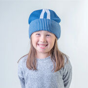 Happy Hatter Football Player Beanie Hat & Mask