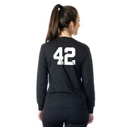 Hockey Tshirt Long Sleeve - The Cold Never Bothered Me Anway #HockeyMom