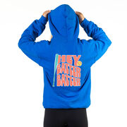 Softball Hooded Sweatshirt - Hey Batter Batter (Back Design)