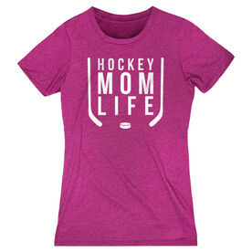 Hockey Women's Everyday Tee - Hockey Mom Life