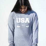 Field Hockey Tshirt Long Sleeve - USA Field Hockey