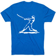 Baseball Tshirt Short Sleeve Baseball Player