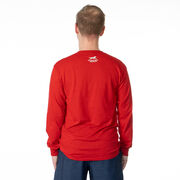 Pickleball Tshirt Long Sleeve - I'd Rather Be Playing Pickleball