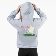 Soccer Hooded Sweatshirt - Soccer Ghoul (Back Design)