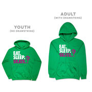 Figure Skating Hooded Sweatshirt - Eat. Sleep. Skate.