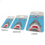 Swimming Bag/Luggage Tag - Shark Attack (Guy Swimmer)