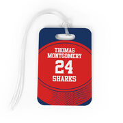 Hockey Bag/Luggage Tag - Personalized Hockey Team Puck