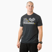 Pickleball Short Sleeve T-Shirt - Eat. Sleep. Pickleball
