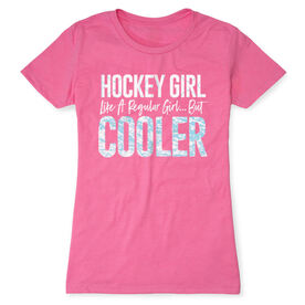 Hockey Women's Everyday Tee - Hockey Girls Are Cooler