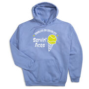 Tennis Hooded Sweatshirt - Servin' Aces