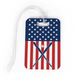 Baseball Bag/Luggage Tag - USA