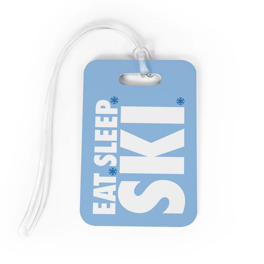 Skiing Bag/Luggage Tag - Eat Sleep Ski