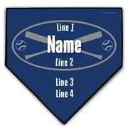 Baseball Personalized Team Home Plate Plaque