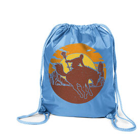 Guys Lacrosse Drawstring Backpack - Giddy-Up
