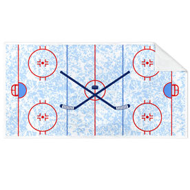 Hockey Premium Beach Towel - Hockey Rink