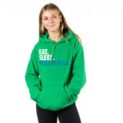 Volleyball Hooded Sweatshirt - Eat. Sleep. Volleyball.