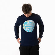 Volleyball Tshirt Long Sleeve - Serve's Up