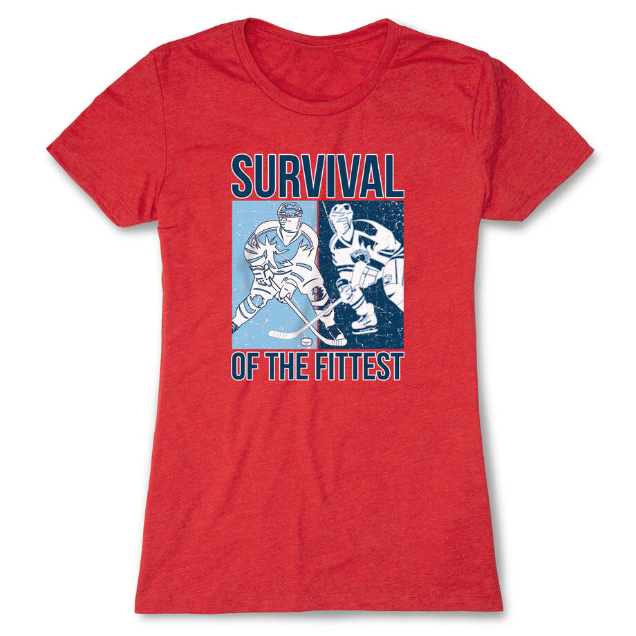Hockey Women's Everyday Tee - Survival of the Fittest