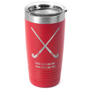 Field Hockey 20 oz. Double Insulated Tumbler - Crossed Sticks Icon