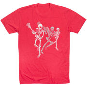 Guys Lacrosse T-Shirt Short Sleeve - Skeleton Offense