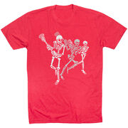 Guys Lacrosse T-Shirt Short Sleeve - Skeleton Offense