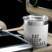 Baseball 20 oz. Double Insulated Tumbler - Eat Sleep Baseball