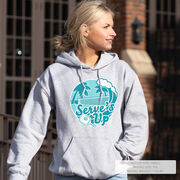 Pickleball Hooded Sweatshirt - Serve's Up
