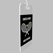 Tennis Bag/Luggage Tag - Personalized Tennis Team with Rackets